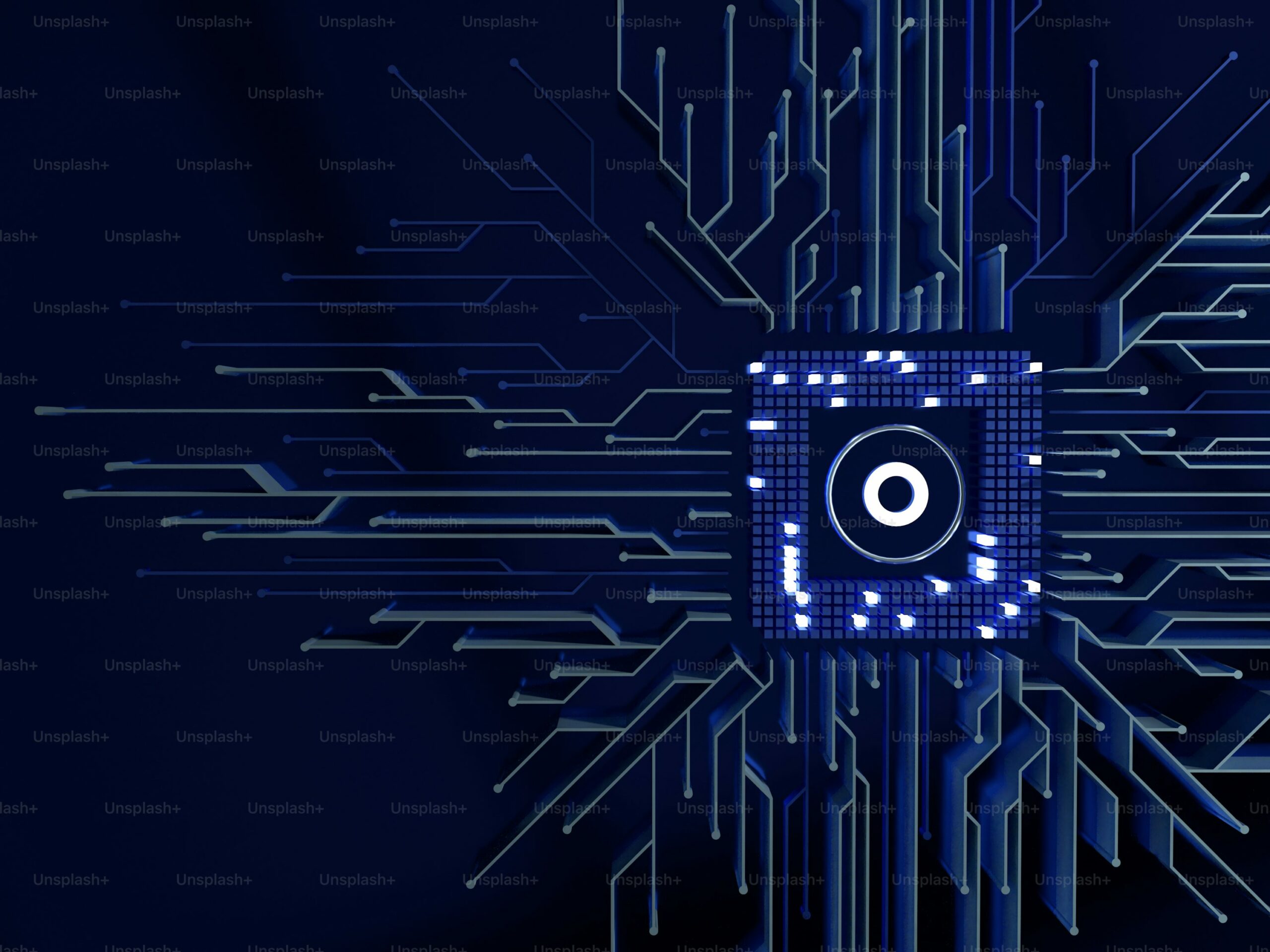 a computer circuit board with a speaker on it